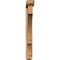 Ekena Millwork Balboa Craftsman Smooth Bracket w/ Offset Brace, Western Red Cedar, 5 1/2"W x 42"D x 48"H BKT0604X42X48BOA04SWR - alternate 2
